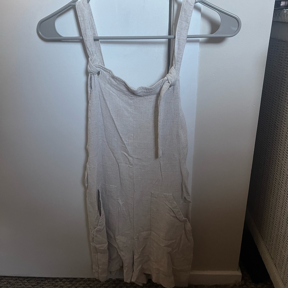 Linen Overalls - Picture 4 of 4